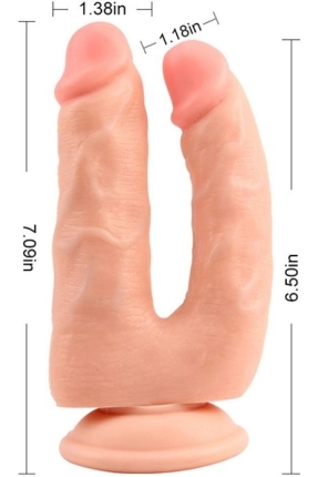 Bromeo Double Cartilage Realistic Dildo