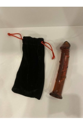 15.5cm Glass Anal and Vaginal Dildo