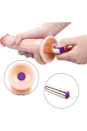 19CM Realistic Skin-Colored Dildo Penis