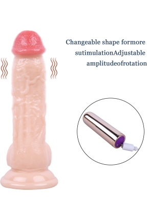 19CM Realistic Skin-Colored Dildo Penis