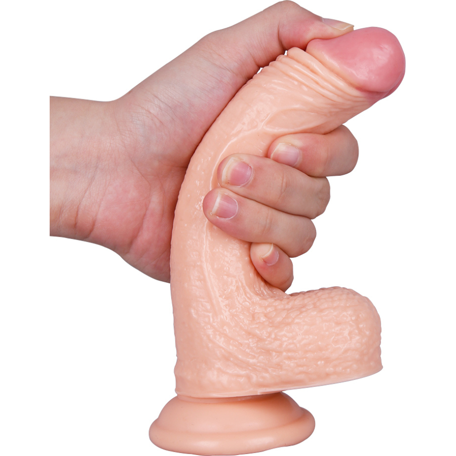 19CM Ten Rengi Vantuzlu Dildo
