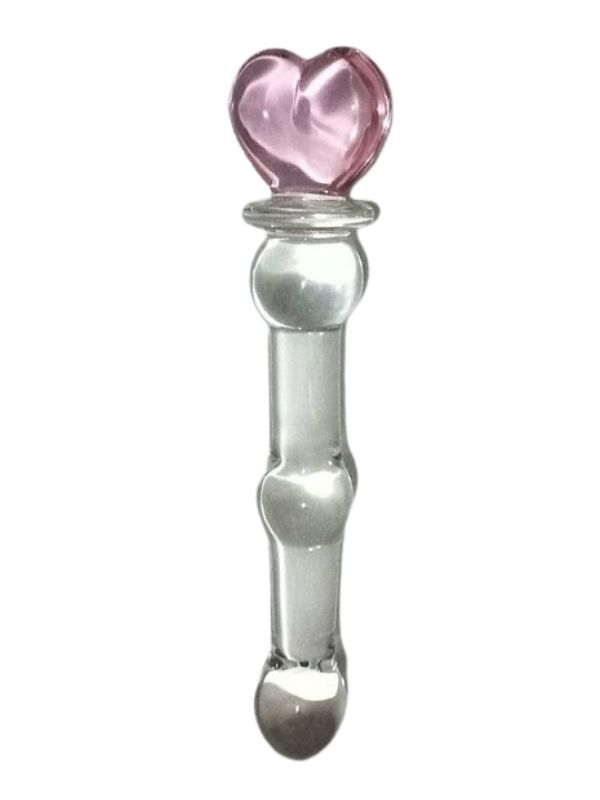 20 cm Boğumlu Cam Dildo