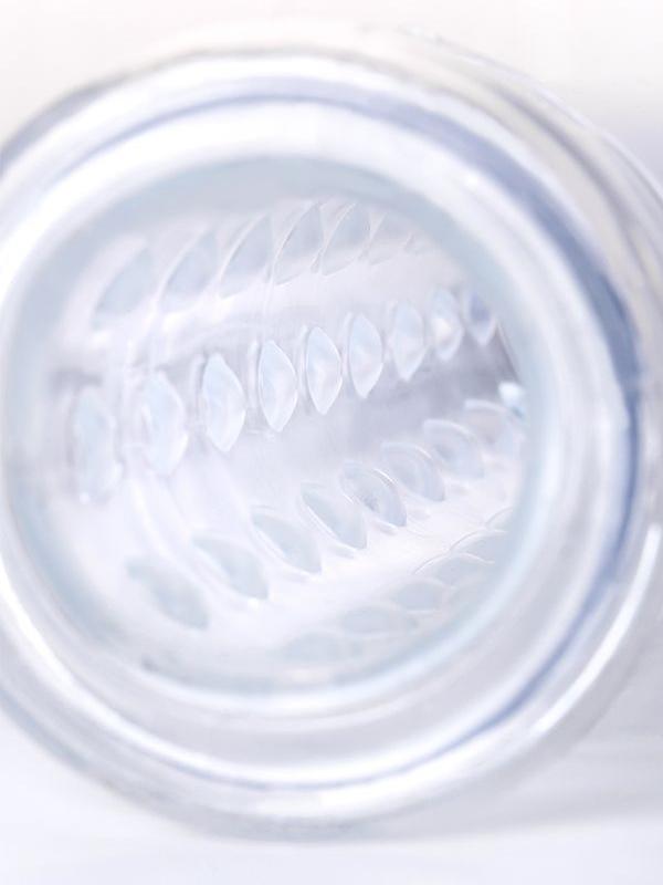 3 halkalı penis pompası TPE transparan 23,5 cm