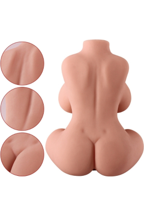 3.3 kg mini half-body mannequin