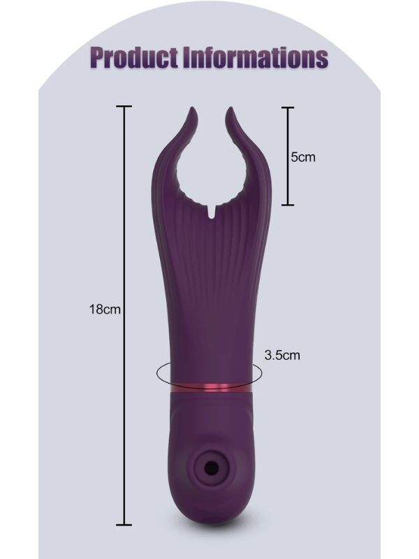 3'u 1 Arada Güçlü Meme, Vajina, Klitoris Stimülatörü, Çiftler için Vibratör 5 3’u 1 Arada Güçlü Meme, Vajina, Klitoris Stimülatörü, Çiftler için Vibratör görsel 5
