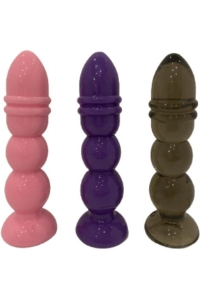 Anal Plug, Assorted Colors, 33*135mm, 85gr
