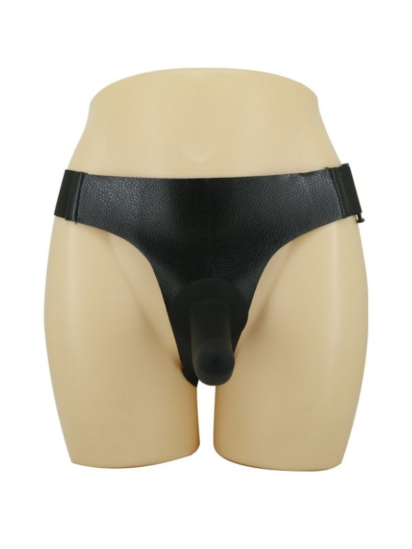 Belden Bağlamalı Siyah Straplon 2 Belden Bağlamalı Siyah Straplon görsel 2