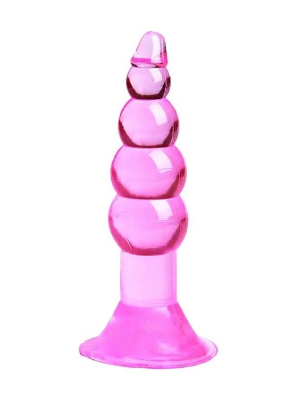 Boğumlu Anal Plug Karışık Renklerde 11 cm 2 Boğumlu Anal Plug Karışık Renklerde 11 cm görsel 2