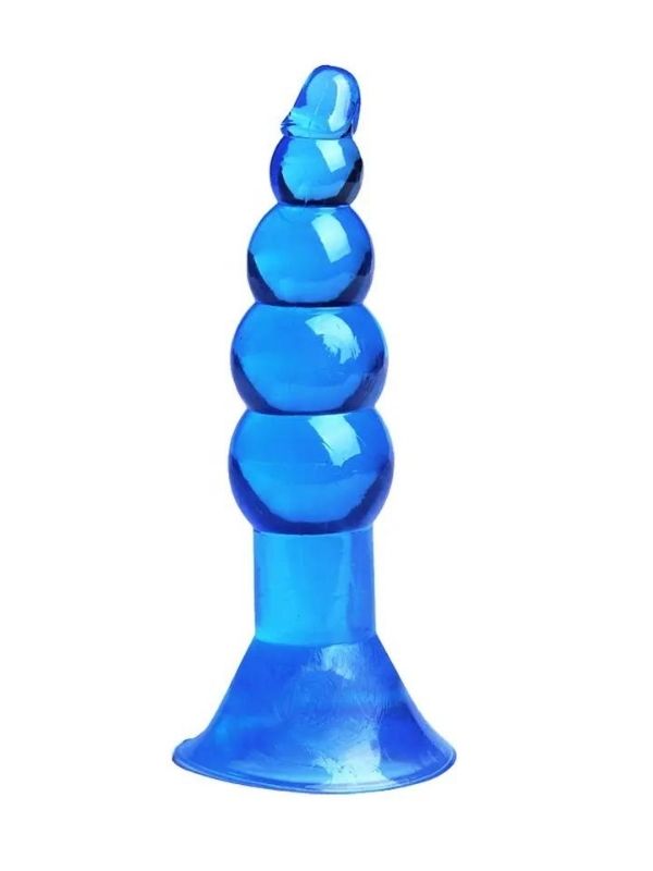 Boğumlu Anal Plug Karışık Renklerde 11 cm 5 Boğumlu Anal Plug Karışık Renklerde 11 cm görsel 5