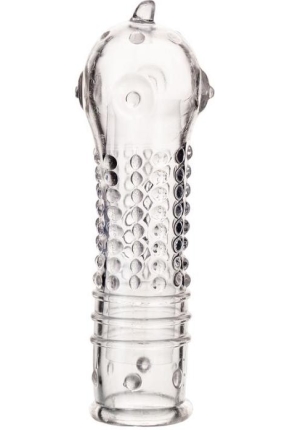 Neck Penis Sleeve TPR Transparent 14.7 cm