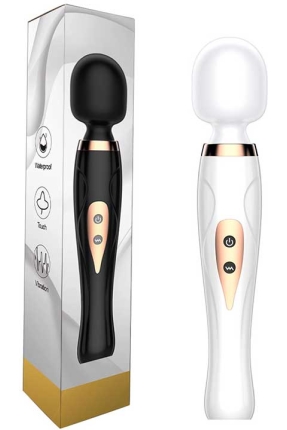 Flexible Head Massage Vibrator White