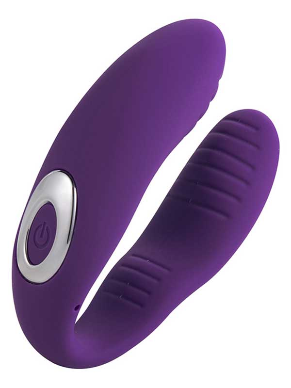 Çiftler İçin Uzaktan Kumandalı Vibratör Mor