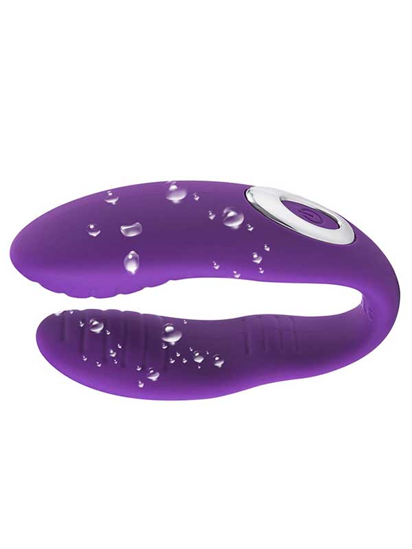 Çiftler İçin Uzaktan Kumandalı Vibratör Mor