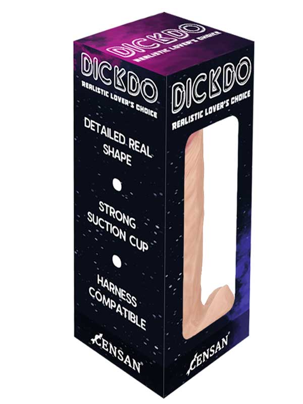 Dickdo Realistic Testicle Dildo Penis 19cm model1