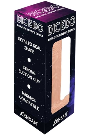 Dickdo Gerçekçi Testisli Dildo Penis 24cm
