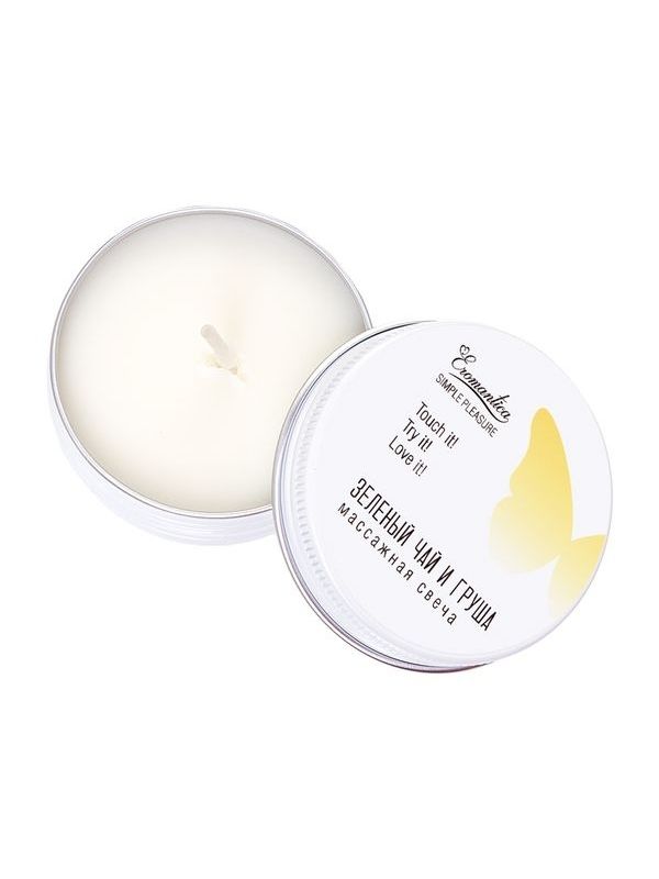 Eromantica Masaj Mumu – Yeşil Çay ve Armut Aromalı