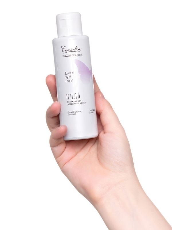 Eromantica Soğutma Özellikli Kola Aromalı Masaj Yağı
