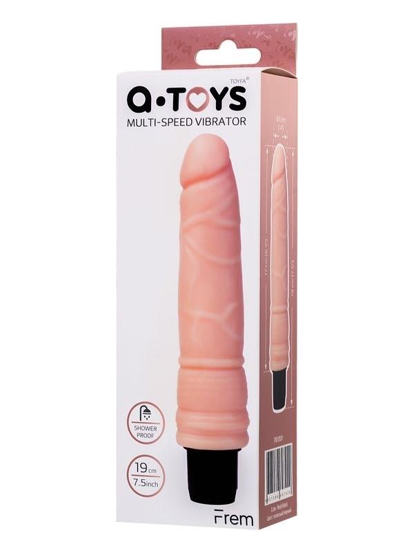 Frem Realistik Vibratör TPE Ten 19 cm