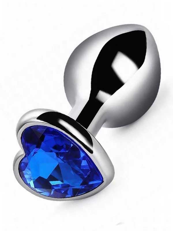 Gümüş Renkli Kalpli Çelik Anal Plug - Büyük Boy 1 Gümüş Renkli Kalpli Çelik Anal Plug – Büyük Boy görsel 1