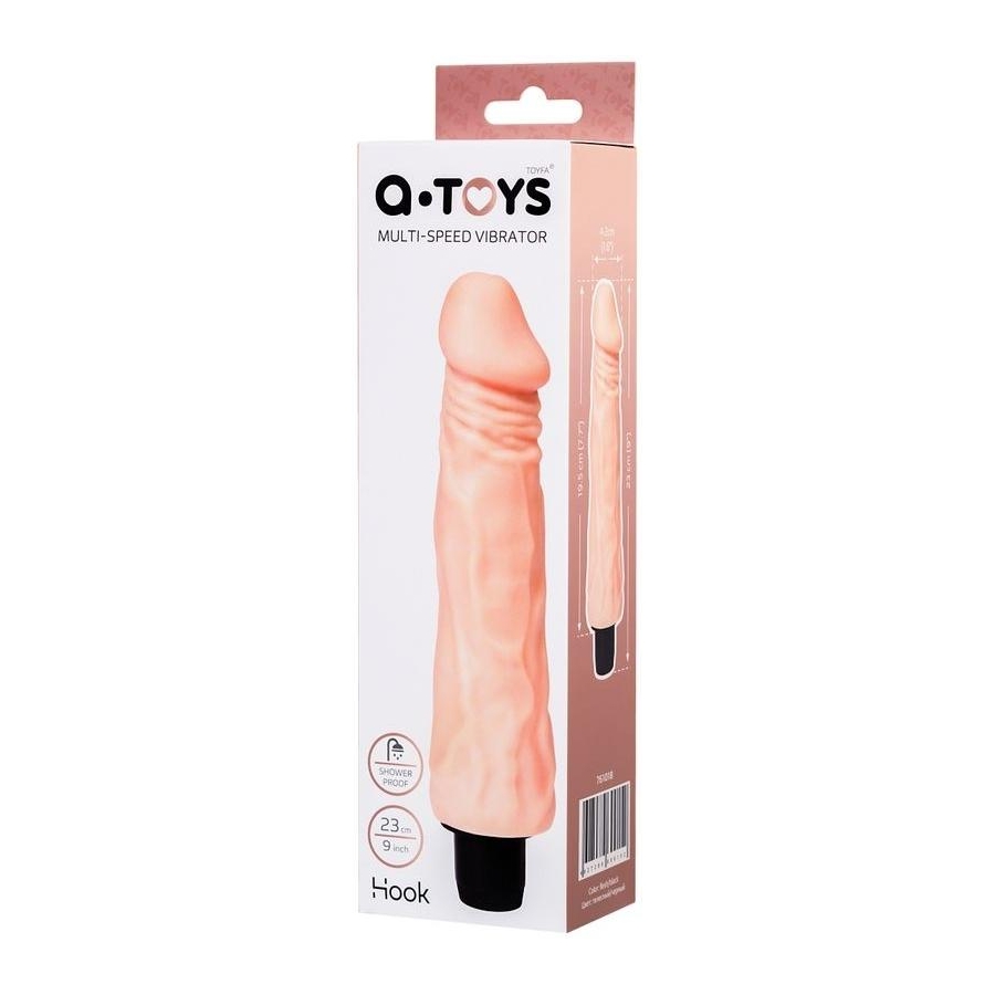 Hook Realistik Dildo TPE Ten  23 cm