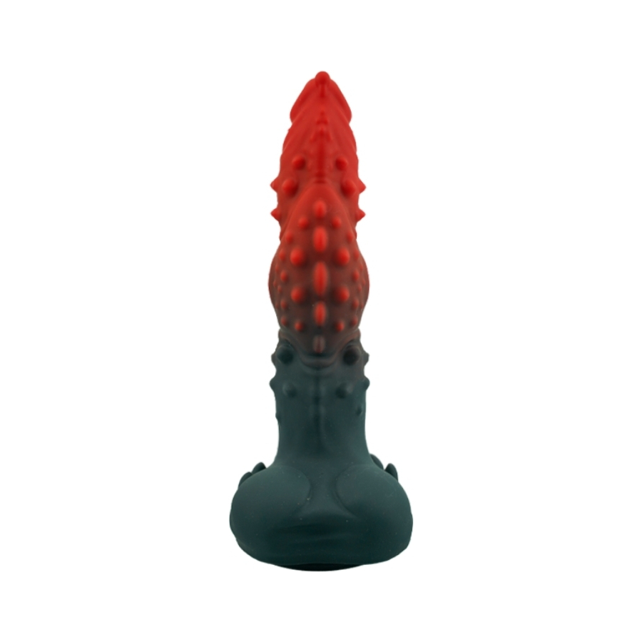 Kırmızı Siyah Canavar Dildo
