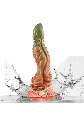 Red Green Monster Dildo