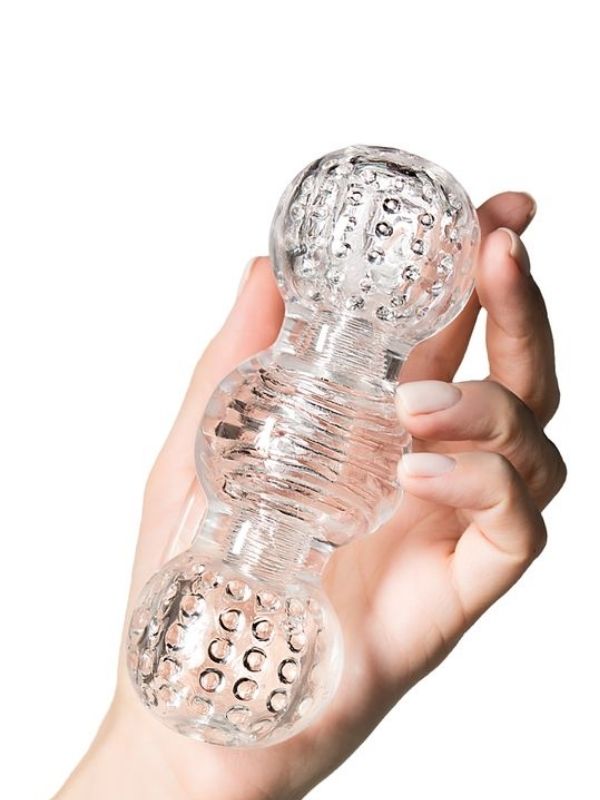 Lingam Masturbator Rashmi, TPE, Şeffaf, 15,5 cm 4 Lingam Masturbator Rashmi, TPE, Şeffaf, 15,5 cm