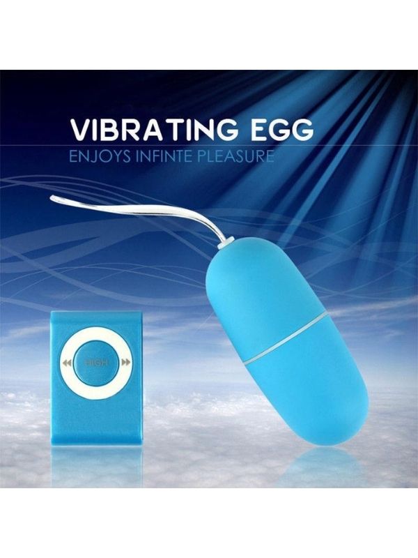 MP3 Şeklinde Uzaktan Kumandalı Renkli Yumurta Vibratör 4 MP3 Şeklinde Uzaktan Kumandalı Renkli Yumurta Vibratör görsel 4