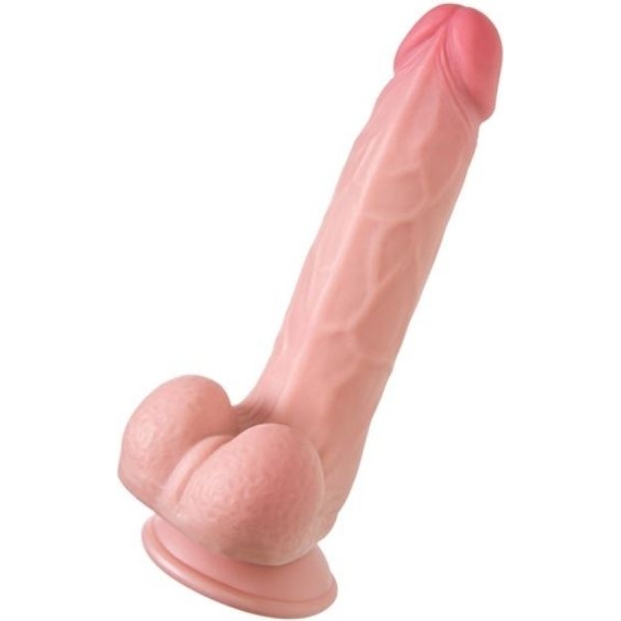 My Babe Kıkırdaklı Deri Katmanlı My Pretty 20 cm Dildo