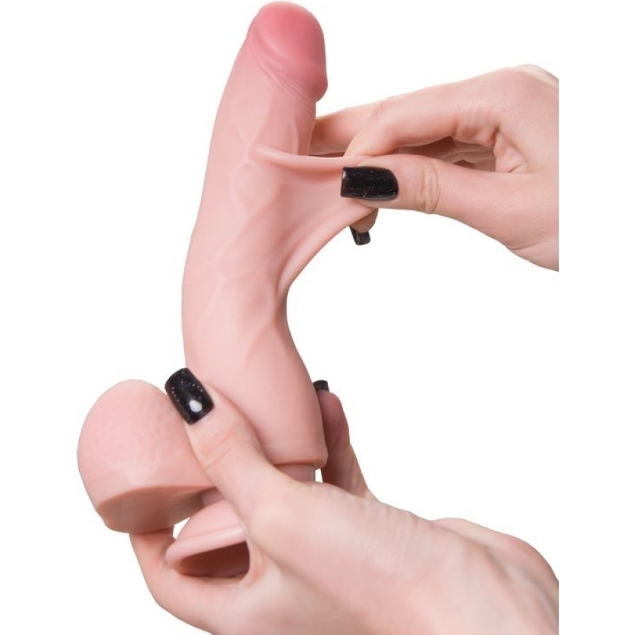 My Babe Kıkırdaklı Deri Katmanlı My Pretty 20 cm Dildo