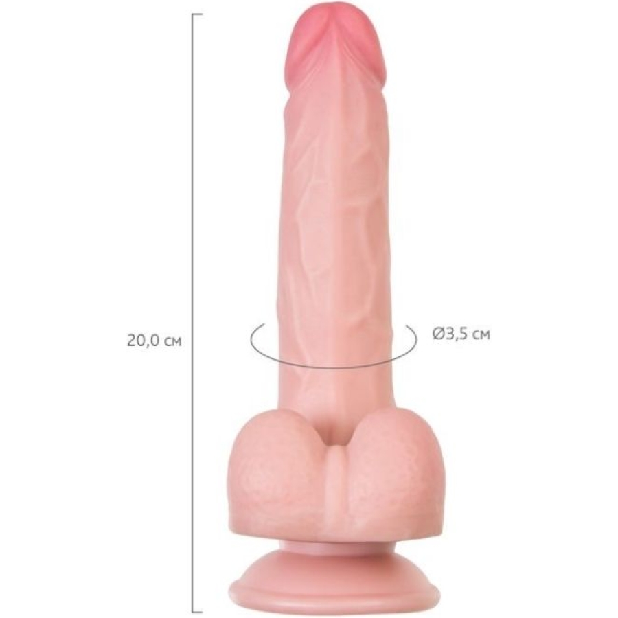 My Babe Kıkırdaklı Deri Katmanlı My Pretty 20 cm Dildo