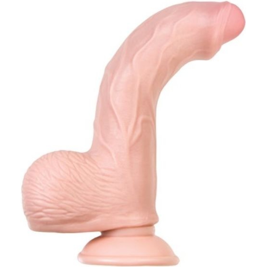 My Babe Deri Katmanlı My Sweety  21,5 cm Kıkırdaklı Dildo
