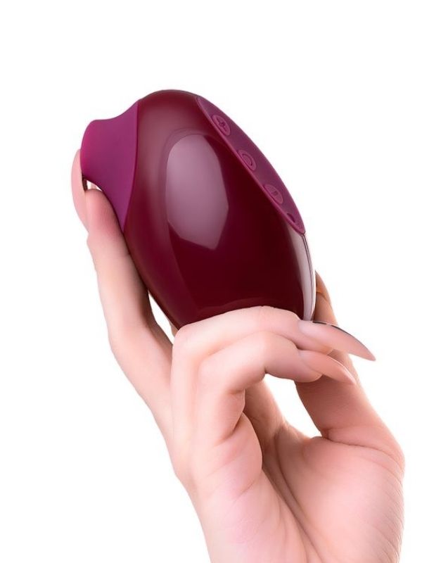 Myrty Vacuum Masturbator Burgundy 9.8 cm