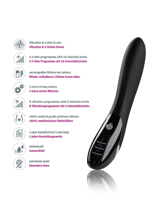 Mystim Electric Eric Elektrikli Vibratör 27cm 5 Mystim Electric Eric Elektrikli Vibratör 27cm görsel 5