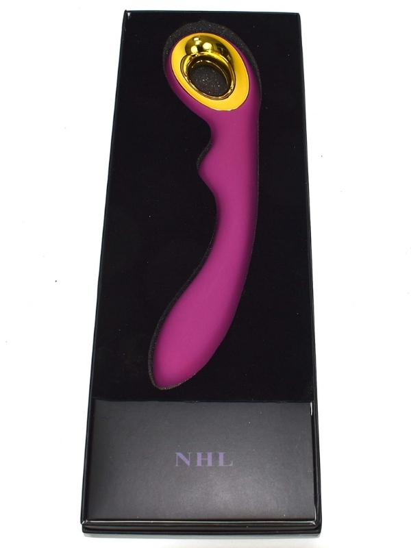 NHL Ergonomik Silikon-G Şarj Edilebilir Vibratör 2 NHL Ergonomik Silikon-G Şarj Edilebilir Vibratör görsel 2
