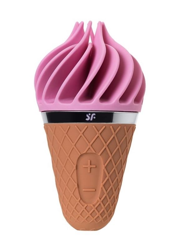 Satisfyer layons Sweet Treat Vibratör, silikon, pembe, 10,4 cm 2 Satisfyer layons Sweet Treat Vibratör, silikon, pembe, 10,4 cm görsel 2