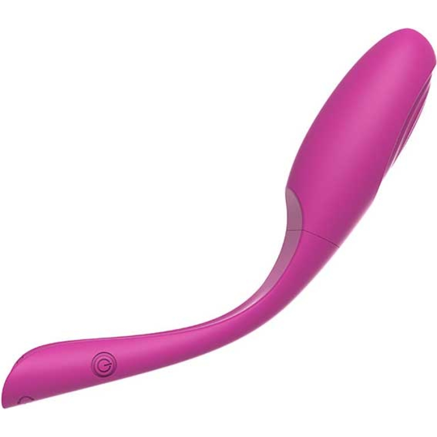 Telefon Kontrollü Şarjlı Vibratör Pembe