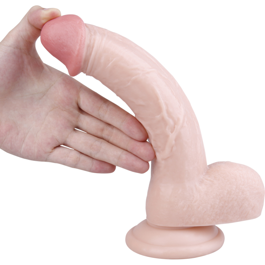 Ten Rengi 23CM Gerçekçi Dildo Yapay Penis