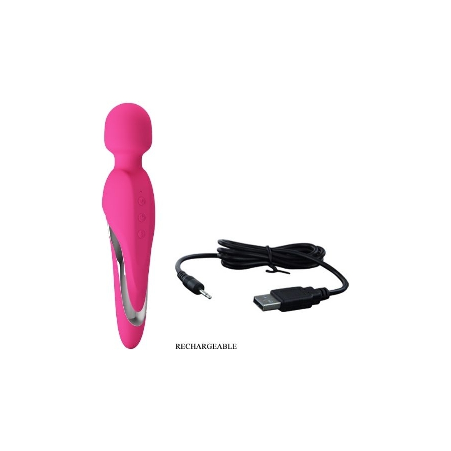 USB Şarjlı 7 Fonksiyonlu Isıtmalı Teknolojik Vibratör