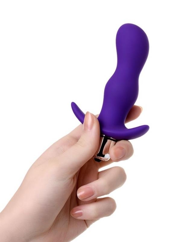CENSAN Vibro Anal Plug Mor 11,2 cm