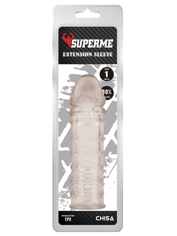 Extra Texture Sleeve Tırtıklı Penis Kılıfı - Gri 2 Extra Texture Sleeve Tırtıklı Penis Kılıfı – Gri görsel 2
