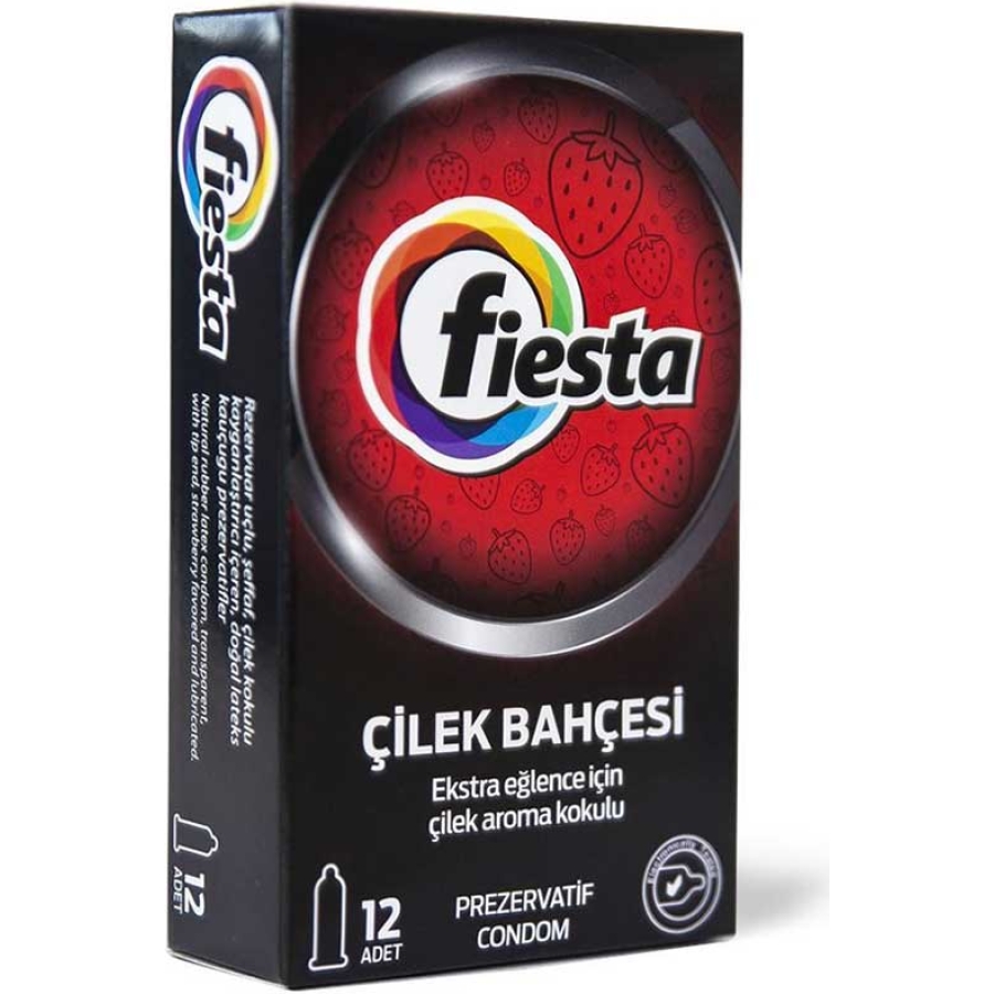 Fiesta Çilekli Prezervatif