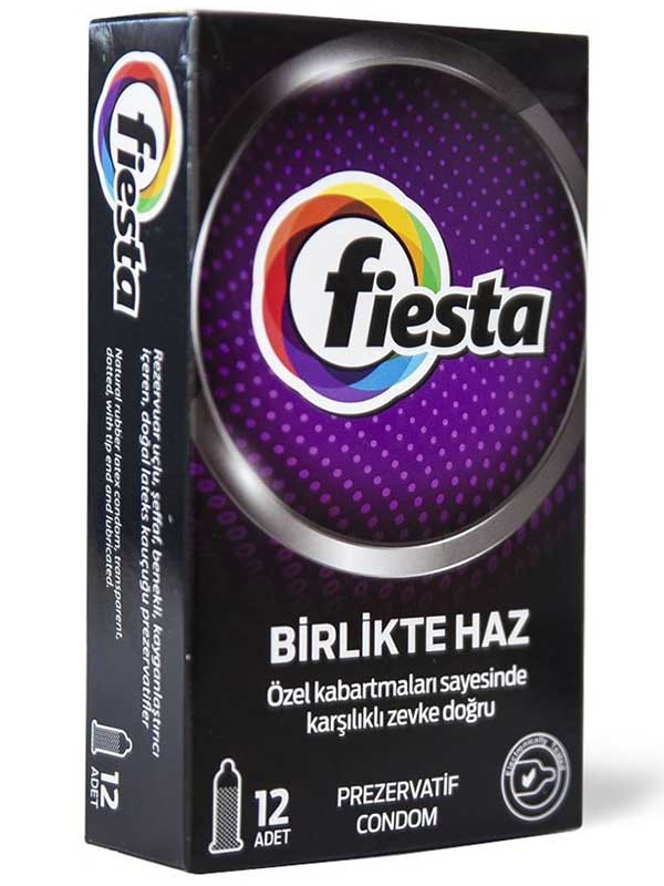 Fiesta Zevk Benekli Prezervatif 1 Fiesta Zevk Benekli Prezervatif görsel 1