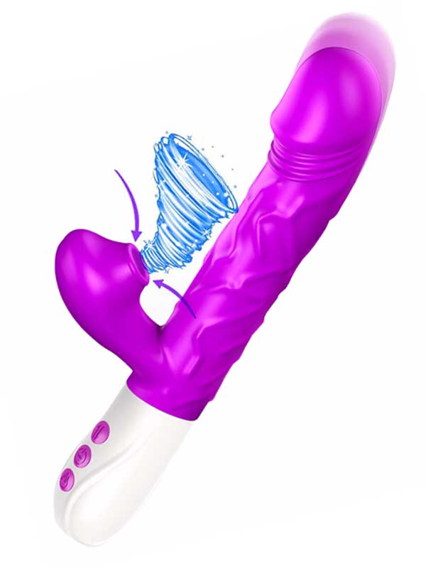 FoxShow V20 İleri Gidip Gelen Emişli Gelişmiş Vibratör