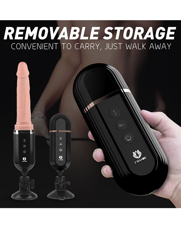 Gatling İleri Geri Hareketli Vantuzlu Şarjlı Seks Makinesi