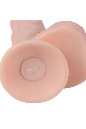 Hans Realistic Suction Cup Rechargeable Remote Controlled Dildo 21 cm