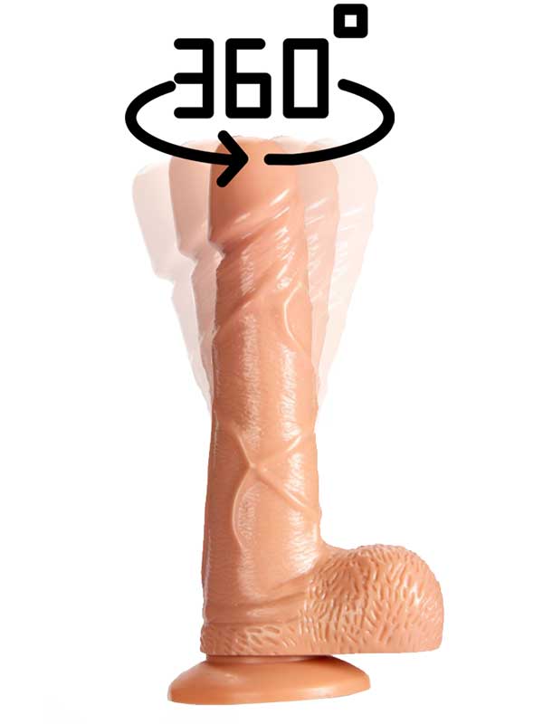 J.B. Titreşimli 19cm Dildo Vibratör 3 J.B. Titreşimli 19cm Dildo Vibratör görsel 3