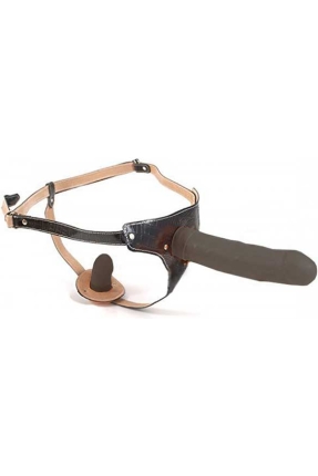 Lesbian Lover Double-Sided Waist-Attached Prosthetic Penis – Black