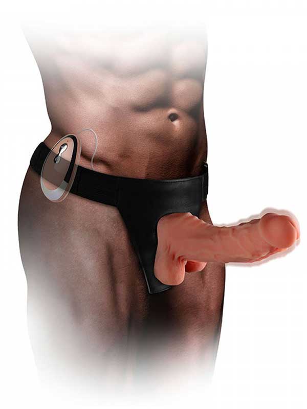 Mars Belden Bağlamalı Titreşimli 18.5cm Protez Penis 1 Mars Belden Bağlamalı Titreşimli 18.5cm Protez Penis görsel 1