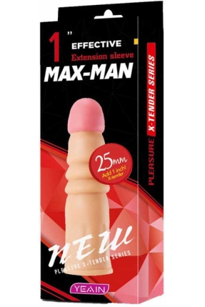 Max Man 25mm Dolgulu Penis Kılıfı YN0054